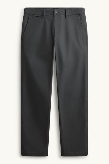 Heren - Chino - regular fit - grijs