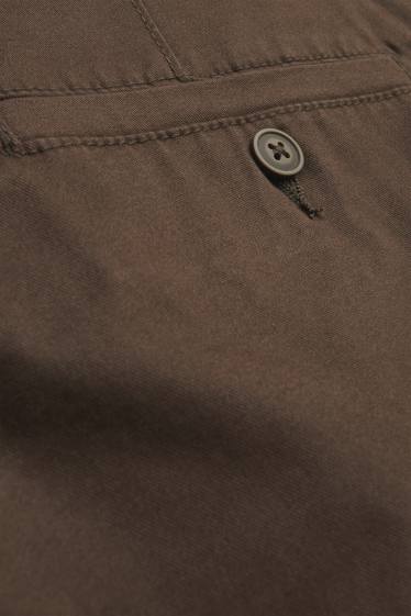 Men - Chinos - regular fit - brown
