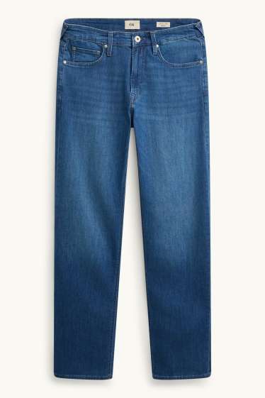 Herren - Straight Jeans - jeansblau