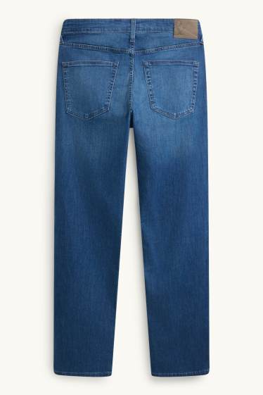 Herren - Straight Jeans - jeansblau