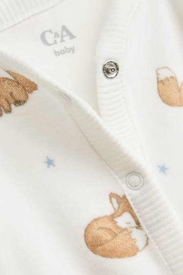 Nadó nen - Guineu - pijama per a nadó - blanc