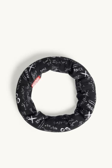 Kinder Jungen - Spider-Man - Loop Schal - schwarz