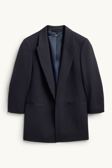 Damen - Business-Blazer - Regular Fit - dunkelblau