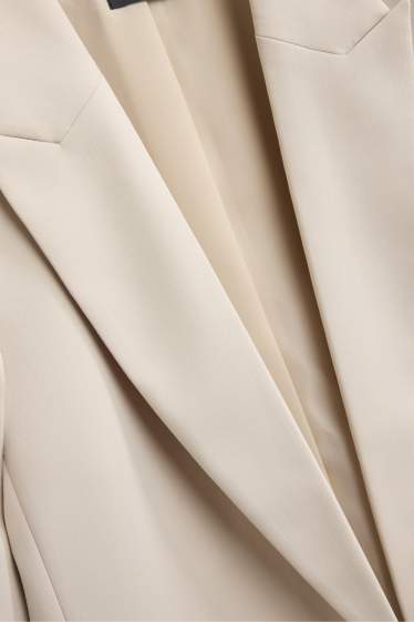 Femmes - Blazer de bureau - regular fit - beige