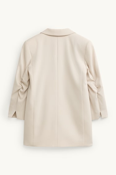 Femmes - Blazer de bureau - regular fit - beige