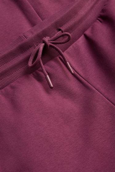 Donna - Pantaloni sportivi - porpora