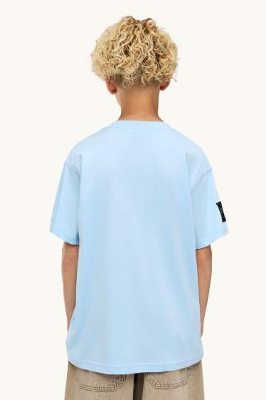 Enfants garçons - Stumble Guys - T-shirt - bleu clair
