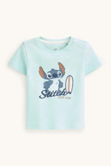 Baby Jungen - Lilo & Stitch - Baby-Outfit - 2 teilig - braun / blau