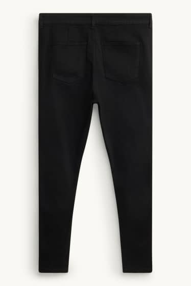 Donna - Jegging jeans - vita alta - nero