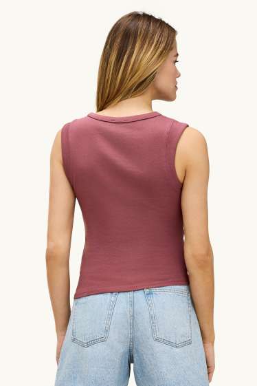 Damen - Top - lila