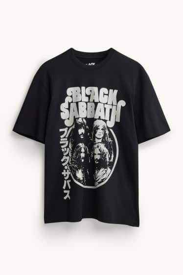 Men - T-shirt - black
