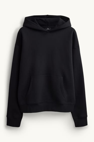 Heren - Hoodie - zwart