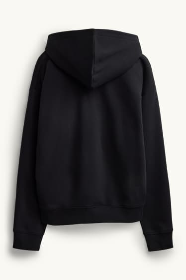 Heren - Hoodie - zwart