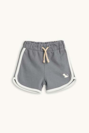 Baby Jungen - Der König der Löwen - Baby-Outfit - 2 teilig - weiß / grau