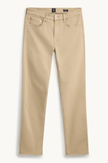 Hommes - Pantalon - slim fit - Flex jog denim - LYCRA ® - beige