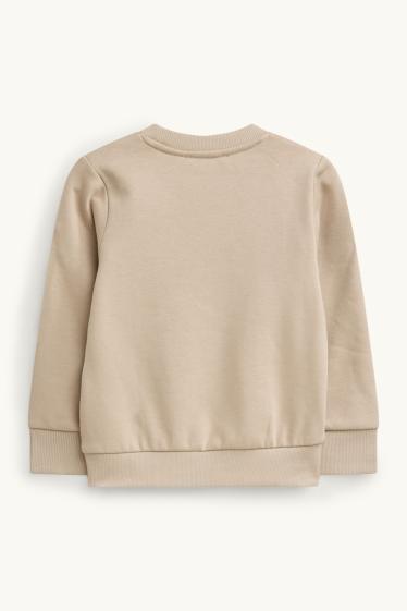 Kinder Buben - Laster - Sweatshirt - hellbraun