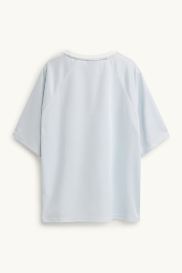 Damen - T-Shirt - Oversized - Cinnamoroll - hellblau