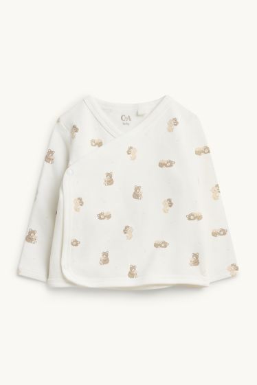 Unisex - Teddybär - Erstlings-Set - 4 teilig - beige