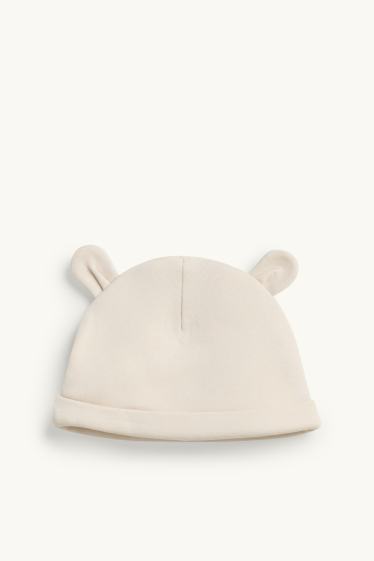 Unisex - Teddybär - Erstlings-Set - 4 teilig - beige