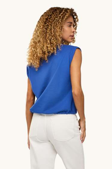 Femei - Tricou - regular fit - albastru