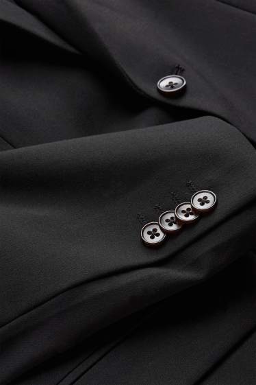 Herren - Baukasten-Sakko - Slim Fit - Flex - 4 Way Stretch - LYCRA® - schwarz