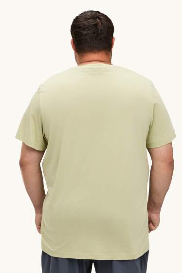 Men - T-shirt - regular fit - green