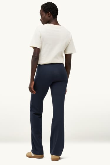 Dames - Straight legging - zwart