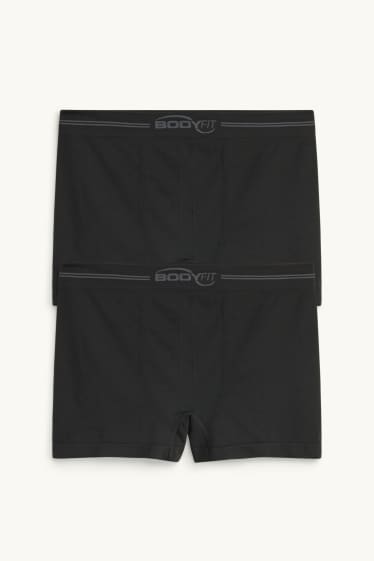 Home - Paquet de 7 - calçotets trunk - sense costures - negre