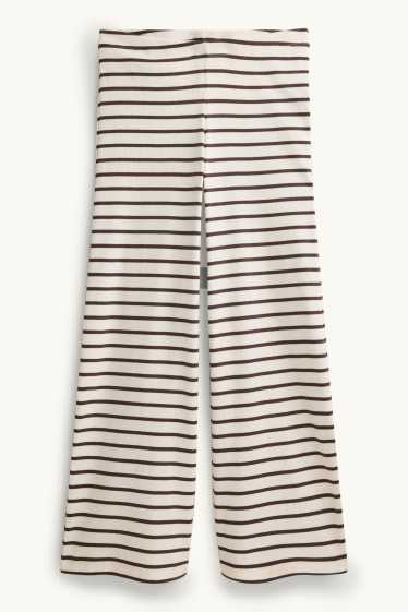 Women - Joggers - brown / cremewhite