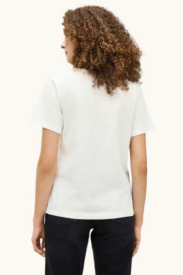 Femmes - T-shirt - regular fit - Peanuts - blanc