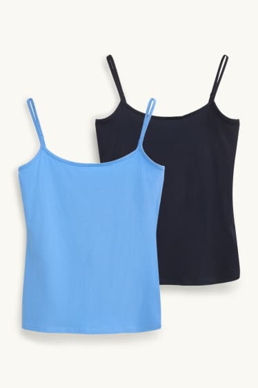 Femmes - Lot de 2 - haut  - bleu clair