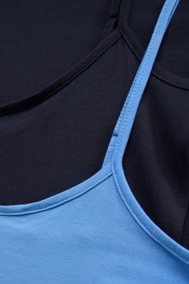 Femmes - Lot de 2 - haut  - bleu clair