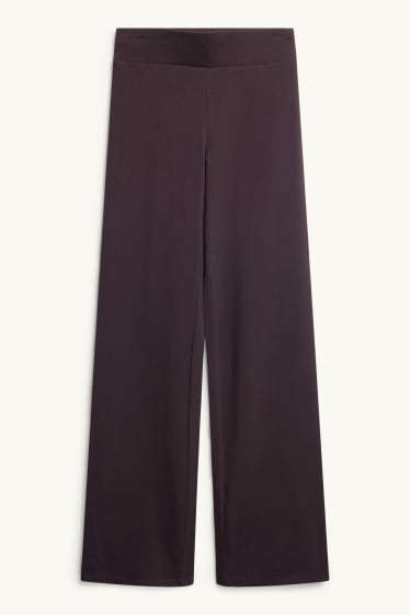 Dames - Straight legging - donkerbruin