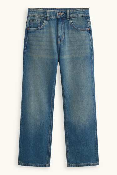 Nen - Loose jeans - texà blau