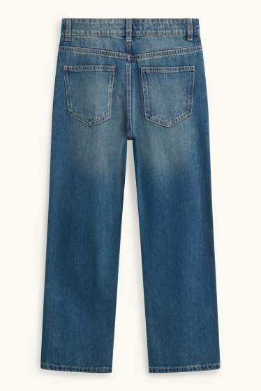 Nen - Loose jeans - texà blau