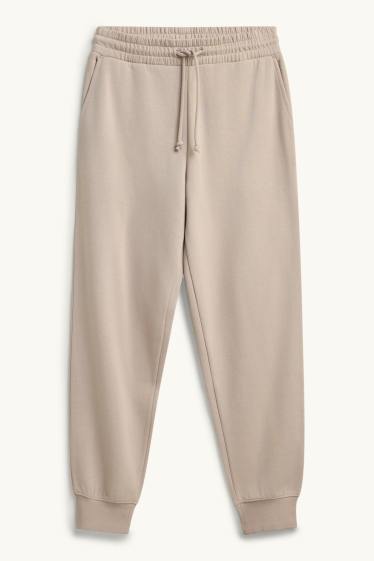 Damen - Jogginghose - beige