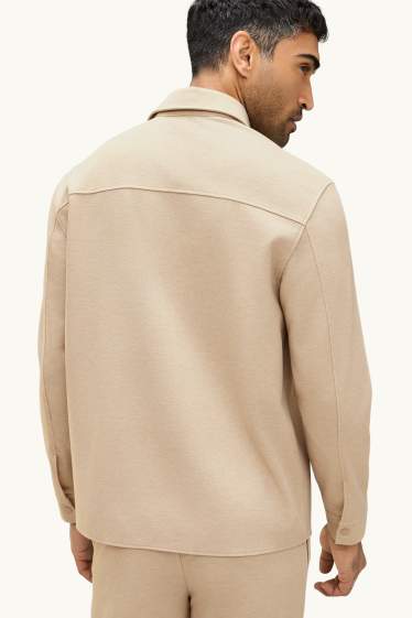 Herren - Hemd - Relaxed Fit - Kent - beige