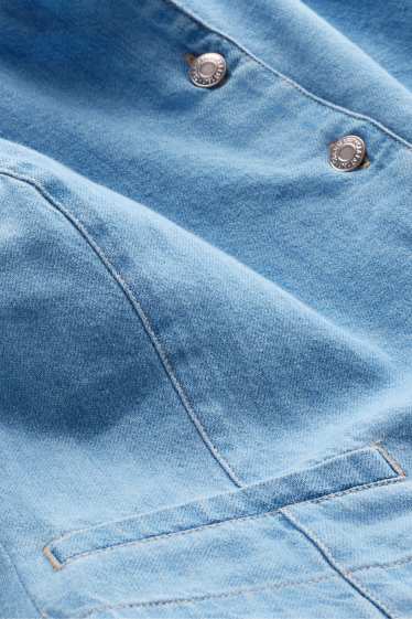 Women - Denim blouse - denim-light blue