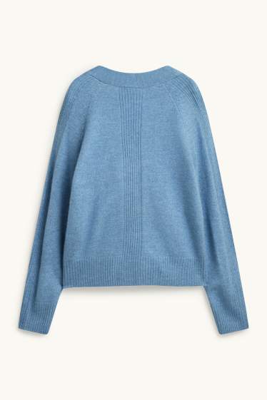 Women - Cardigan - light blue