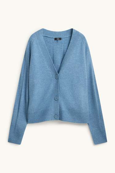 Women - Cardigan - light blue