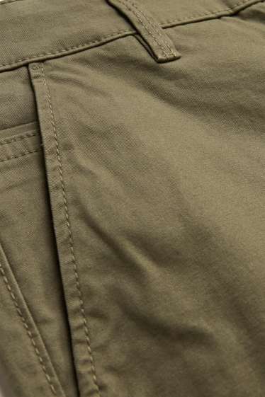 Men - Chinos - slim fit - khaki