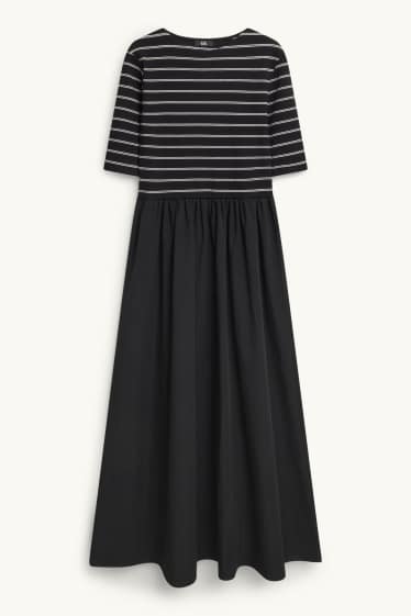 Femei - Rochie - negru / alb