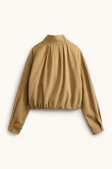 Damen - Jacke - beige