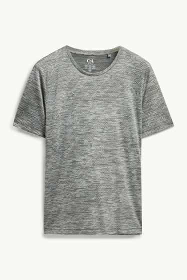 Men - Technical top - regular fit - gray-melange