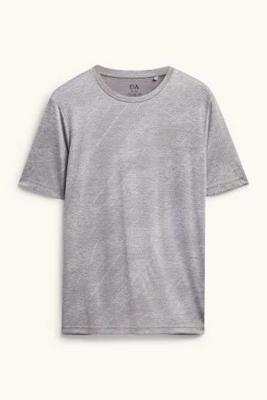 Men - Technical top - regular fit - light gray-melange