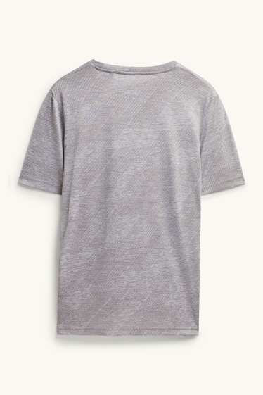 Men - Technical top - regular fit - light gray-melange
