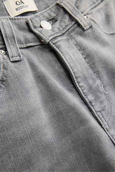 Donna - Bootcut jeans - vita media - LYCRA® - jeans grigio