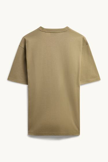 Herren - T-Shirt - Relaxed Fit - khaki