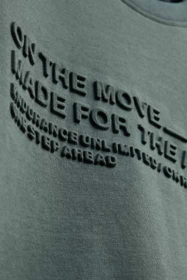 Uomo - T-shirt - relaxed fit - verde scuro