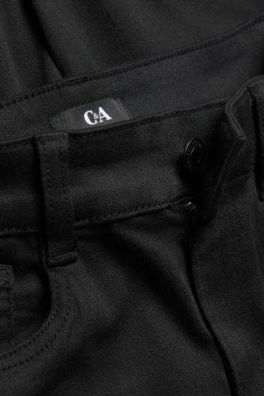 Femei - Slim jeans - talie înaltă - negru